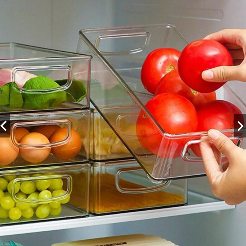 Refrigerator Acrylic Organizer Food Storage