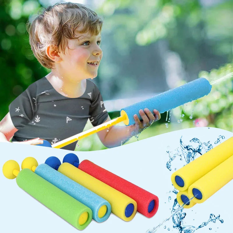 Water Blaster Water Guns 4pcs Portable 4 Colors 30ft Range