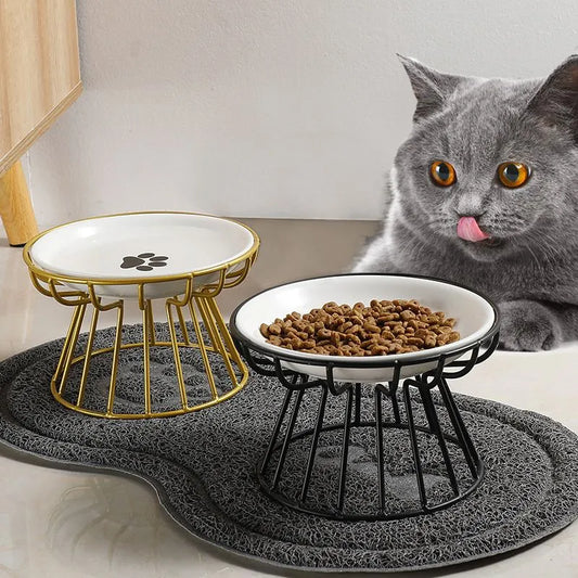 Pet Lift Bowl With Metal Stand