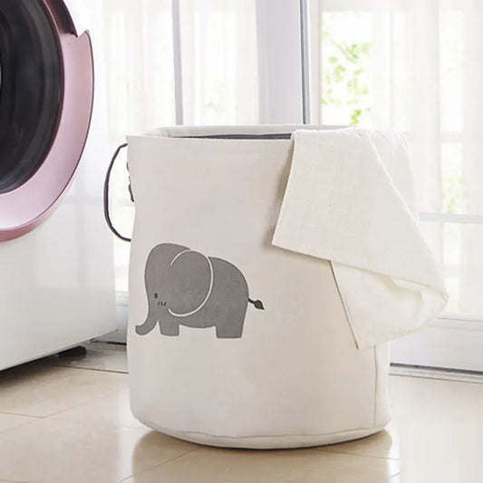 Canvas Laundry Basket