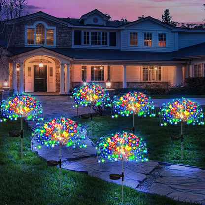Solar Firework Fairy Lights