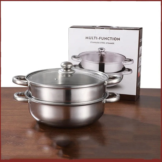 Multi-Layer Stainless Steel Steamer