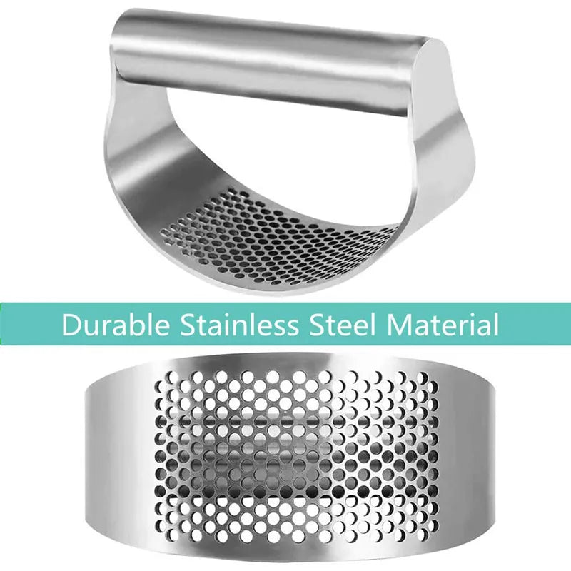 Upgraded Stainless Steel Garlic Press Squeezer