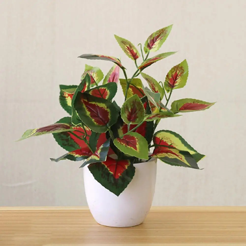 Artificial Foliage Plant with Pot