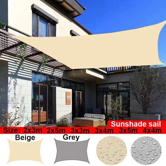 Outdoor Awnings Waterproof Sun Shade