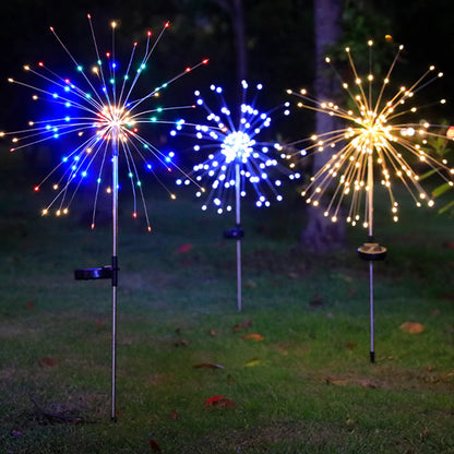 Solar Firework Fairy Lights