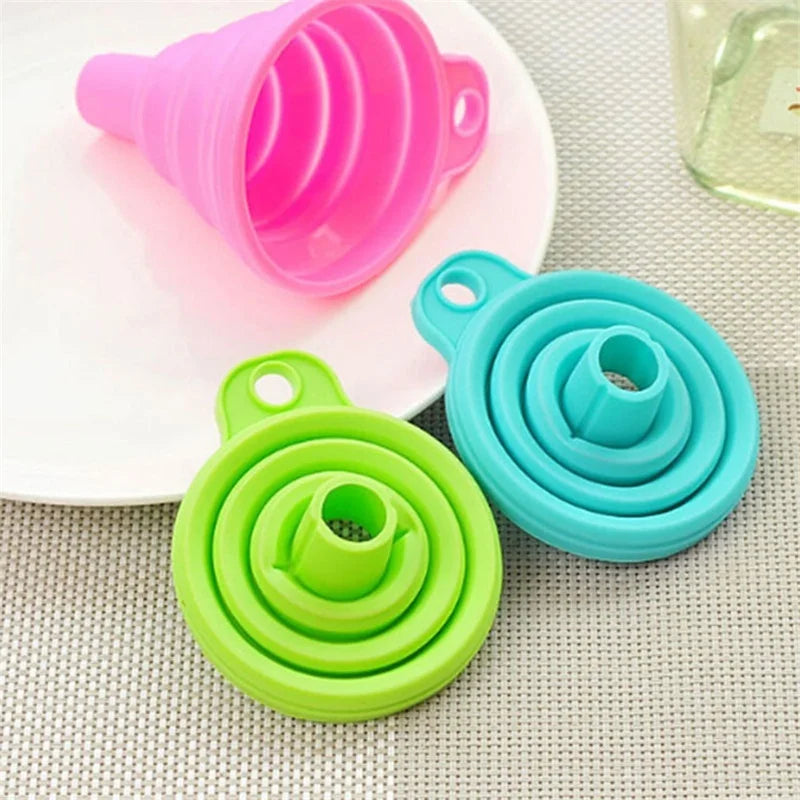 Foldable Silicone Long Neck Funnel