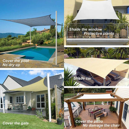 Outdoor Awnings Waterproof Sun Shade