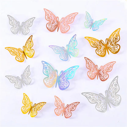 Hollow Butterfly Creative Wall Sticker