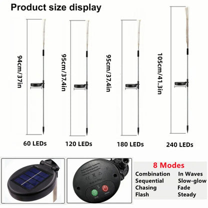 Solar Firework Fairy Lights