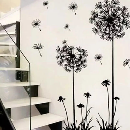 DIY Dandelion Butterfly Wall Sticker