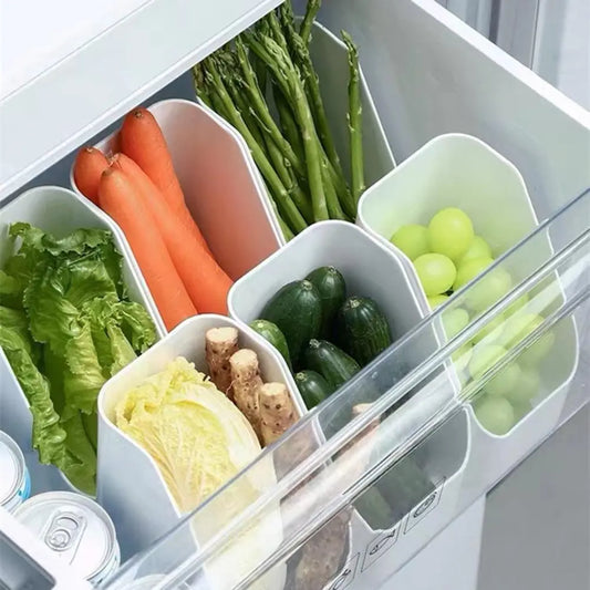 Refrigerator Kitchen Organizer Bins for Food Storage