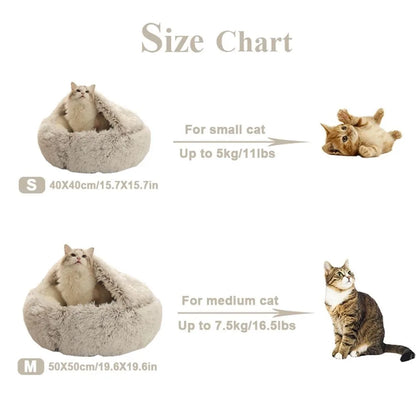 Warm Long Plush Pet Bed