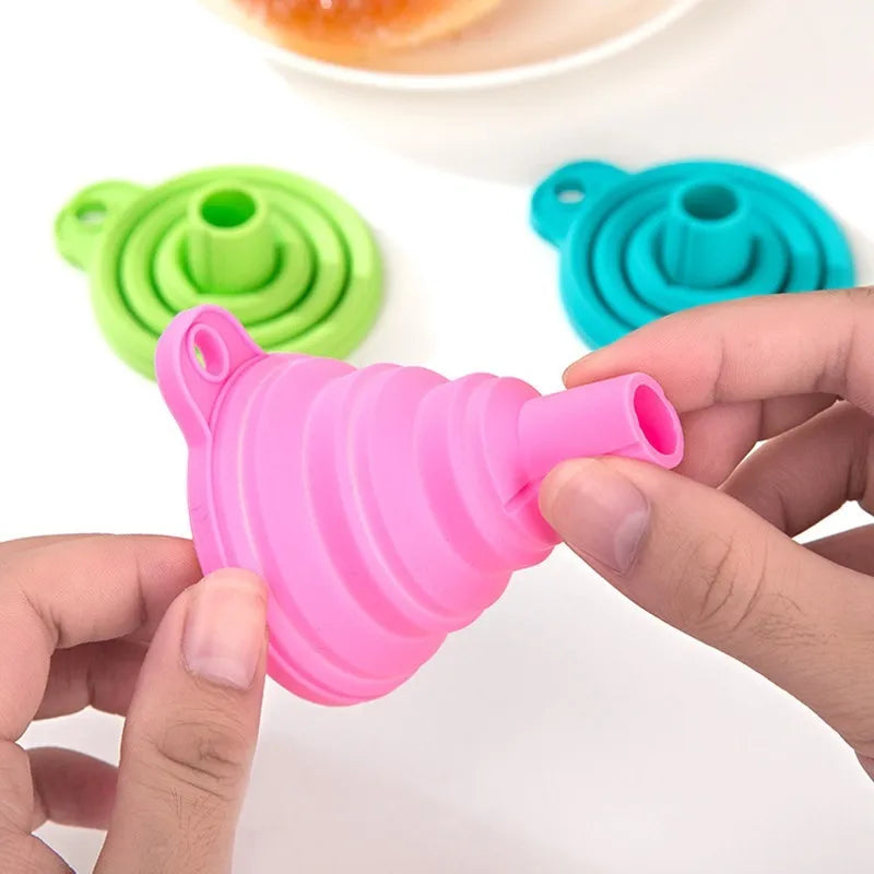 Foldable Silicone Long Neck Funnel