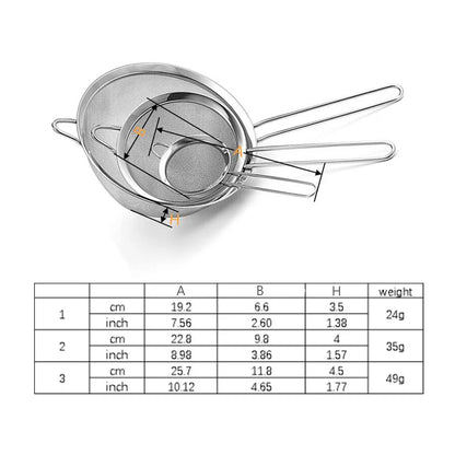 Stainless Steel Fine Mesh Strainers